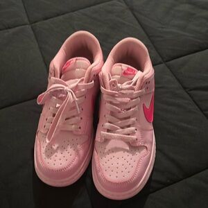 Pink Jordan Lows